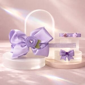 New Handcrafted Headband Clips Toddler Baby Girl Hair Accessories